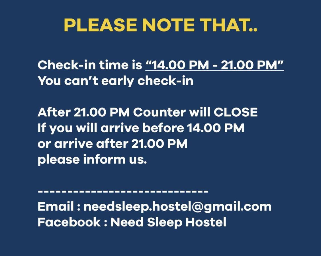 Need Sleep Hostel بانكوك المظهر الخارجي الصورة